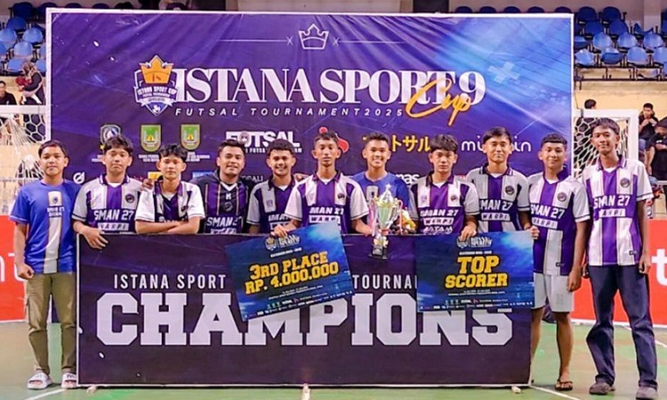 Juara 3 Istana Sport Cup 9 - Futsal Tournament